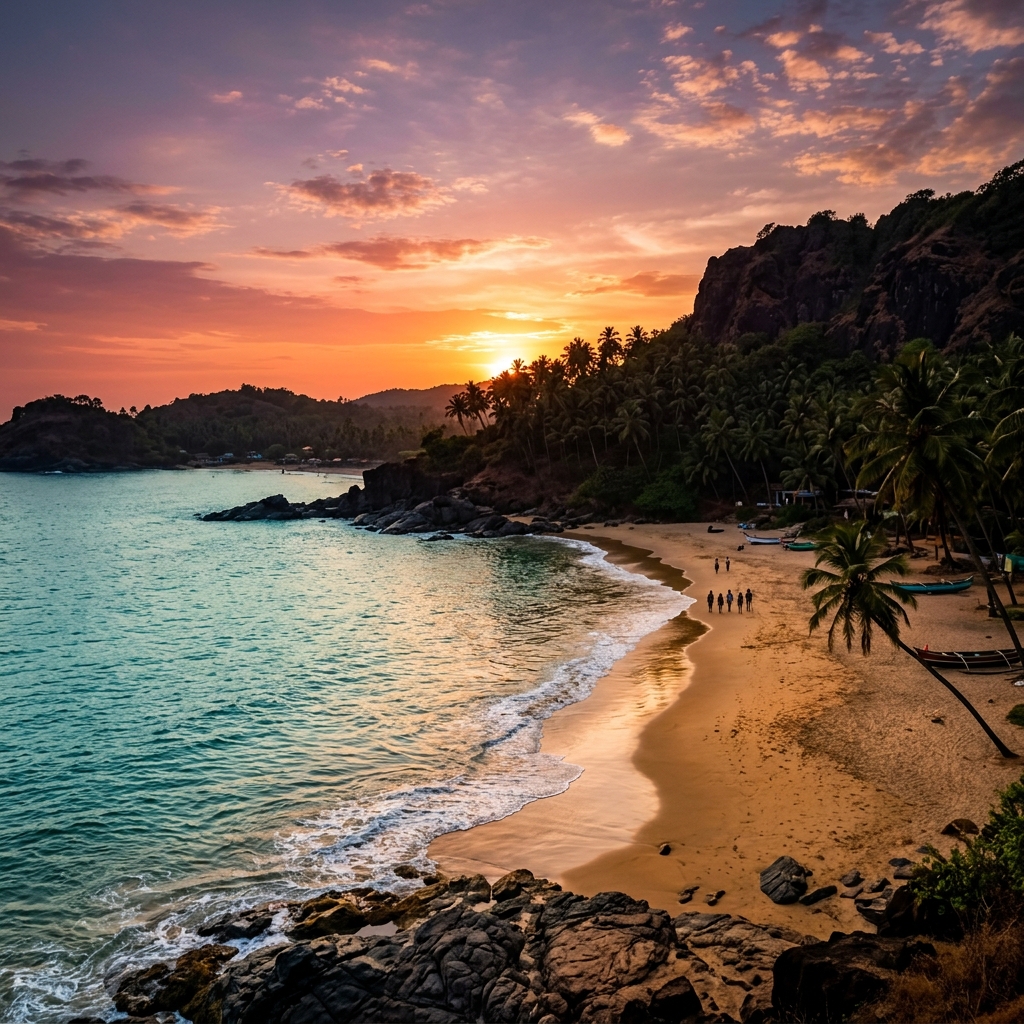 Scenic India travel destination